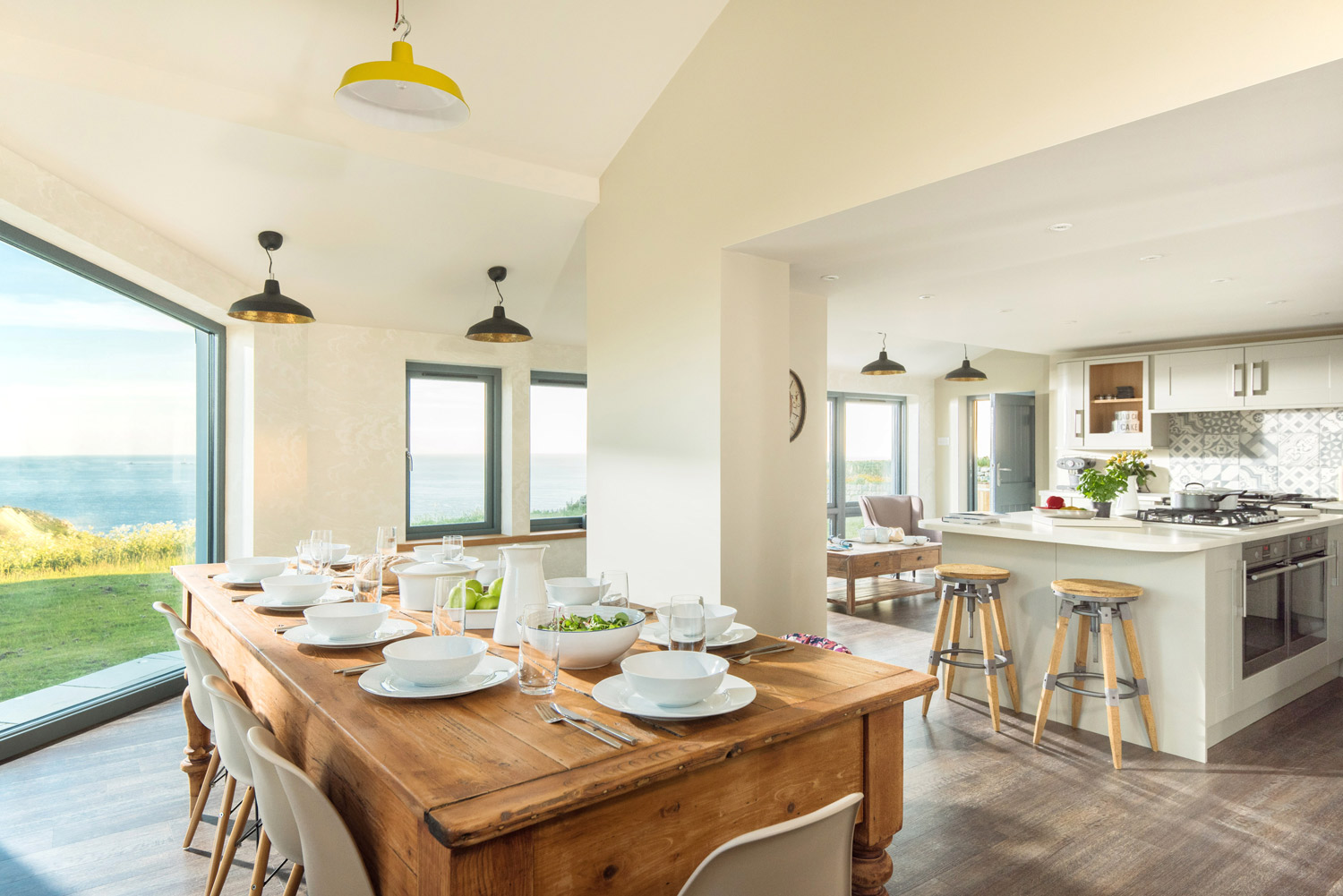 Coastal Home Design in Cornwall kitchen